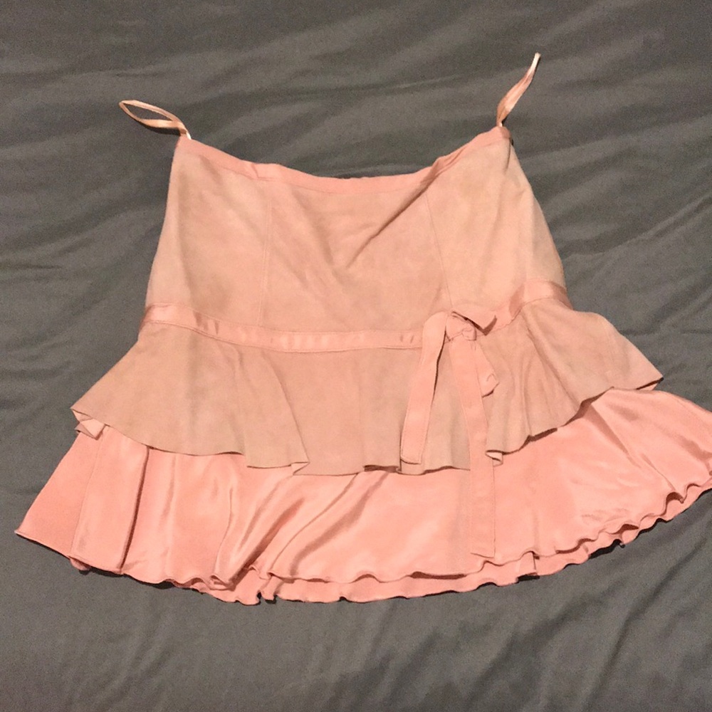 bebe skirt and jacket combo